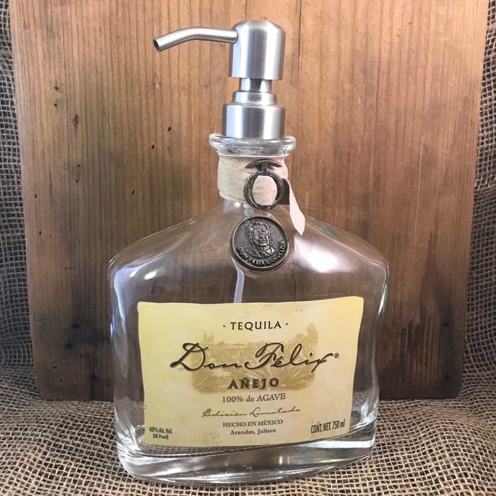 Soap Dispenser - Reclaimed Glass